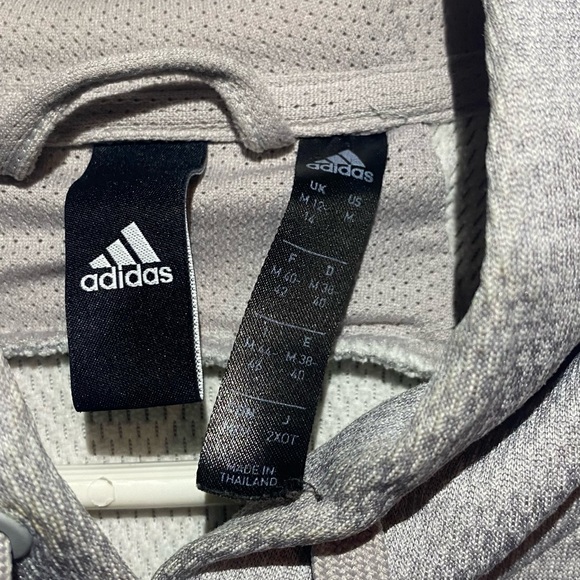 Women’s Grey ADIDAS Pullover hoodie - Picture 3 of 3